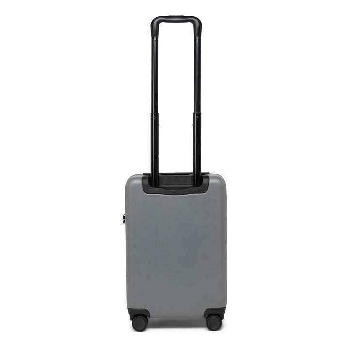 Achterkant Herschel Heritage harde handbagage koffer grijs #kleur_grijs