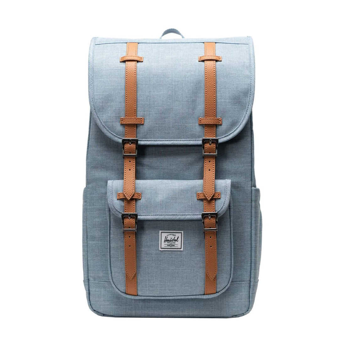 Voorkant van de Herschel Little American Ash-Blue #kleur_ash-blue