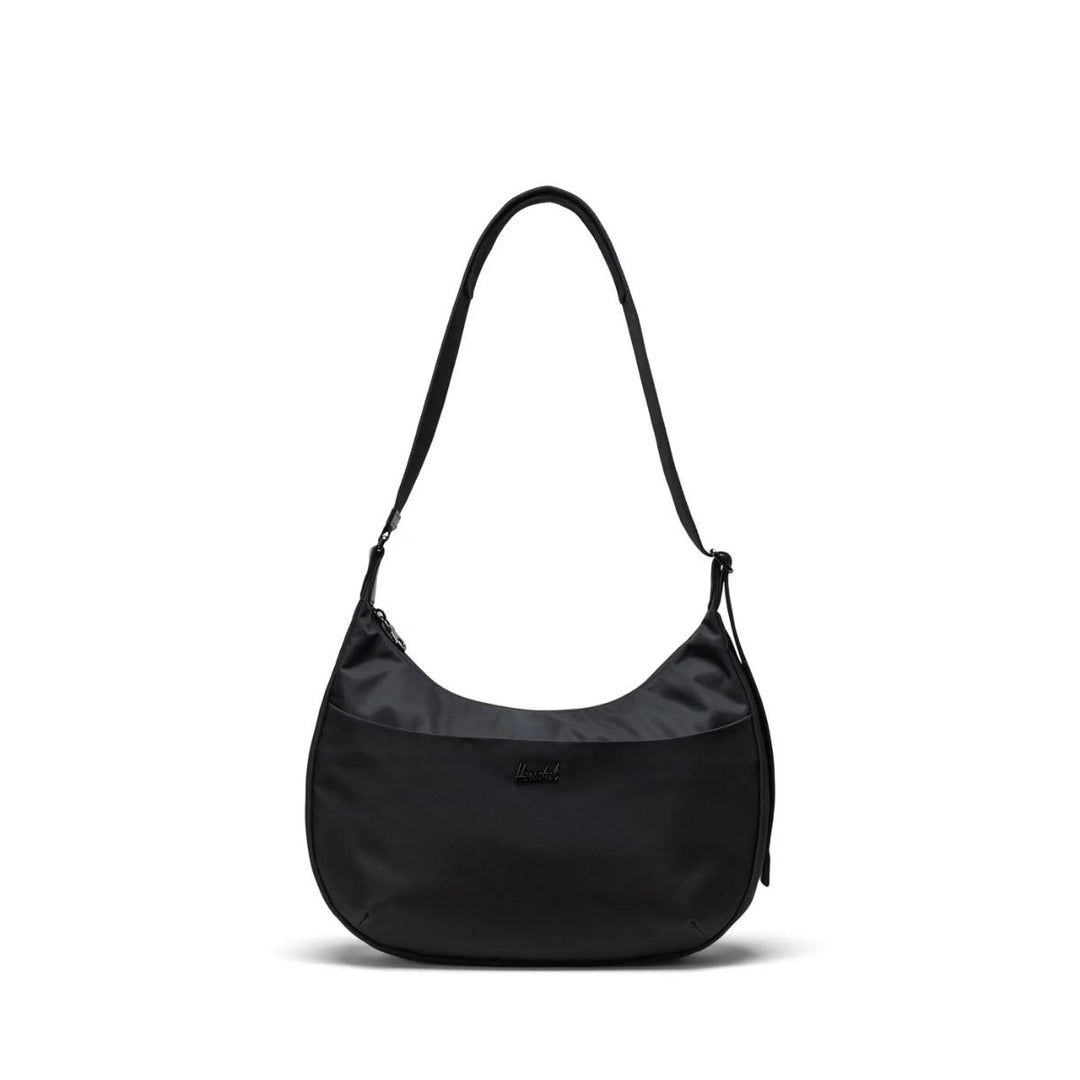 Voorkant van de Herschel Yara schoudertas black #kleur_black