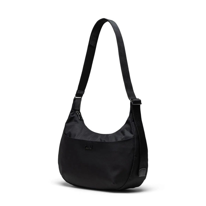 Voorzijde van de Herschel Yara schoudertas black #kleur_black