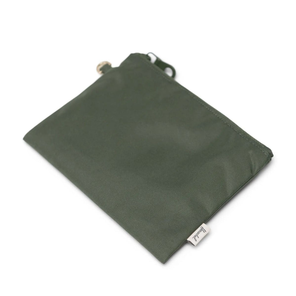 Binnenzakje van de Herschel Yara schoudertas Thyme #kleur_thyme