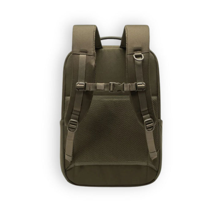 Achterkant Herschel Daypack #kleur_ivy-green
