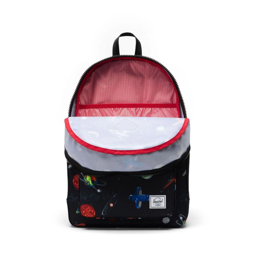 Binnenkant Herschel Heritage kids space-advanture #kleur_space-advanture
