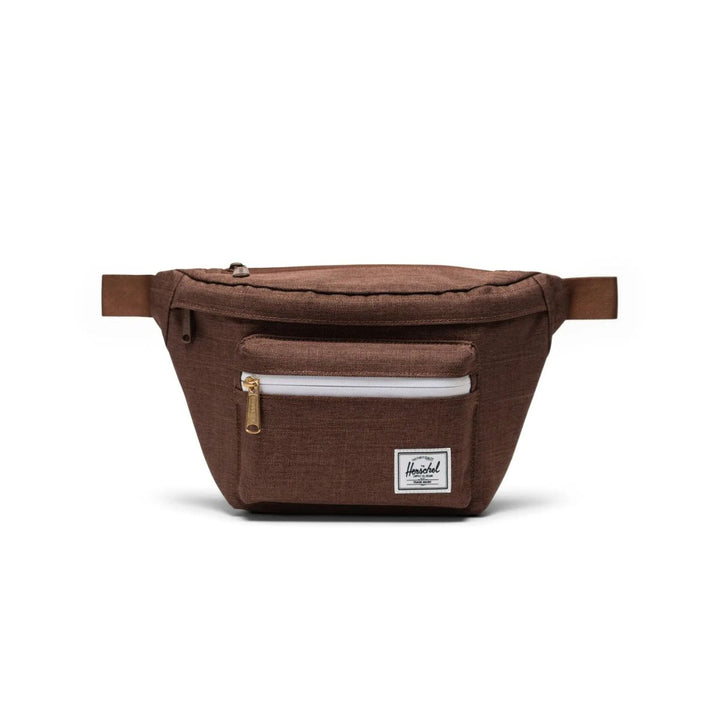 Voorkant van de Herschel Hip pack Potting soil #kleur_potting-soil