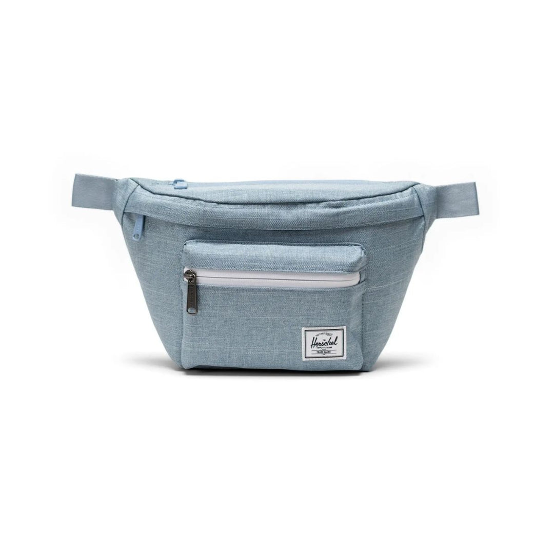Voorkant van de Herschel Hippack Ash-blue #kleur_ash-blue