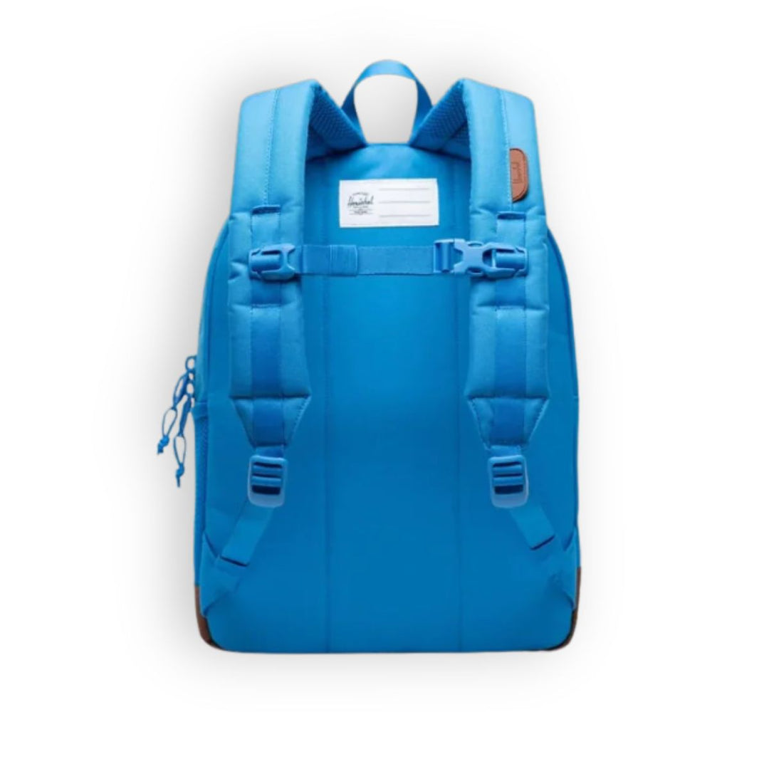 Achterkant Herschel Kids rugzak #kleur_blue-saddle