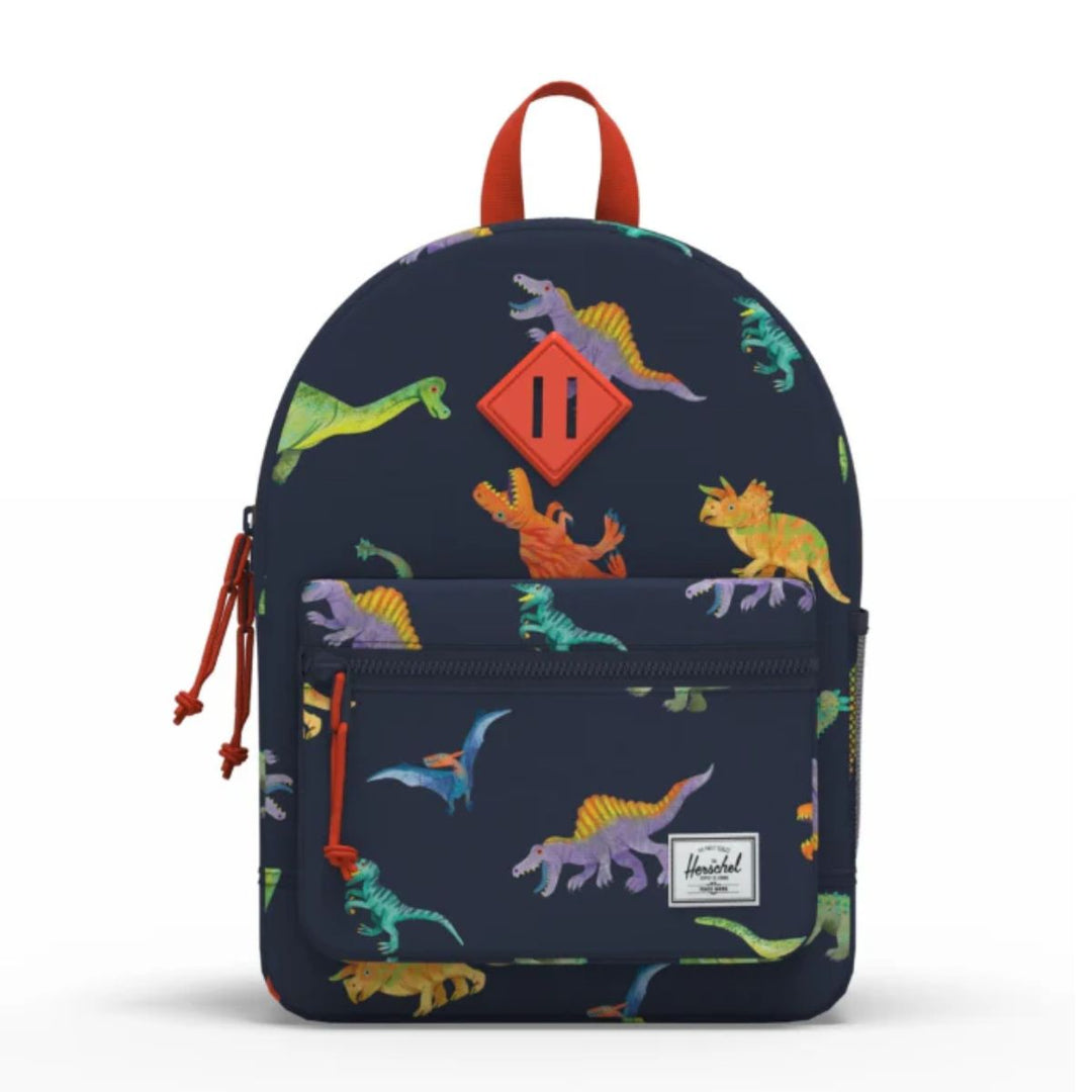 Voorkant Herschel Kids #kleur_dinos-navy