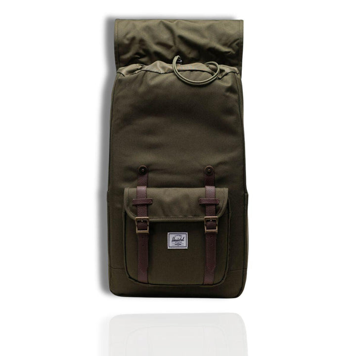 Binnenkant Herschel Little America Laptop rugzak Ivy-green #kleur_ivy-green