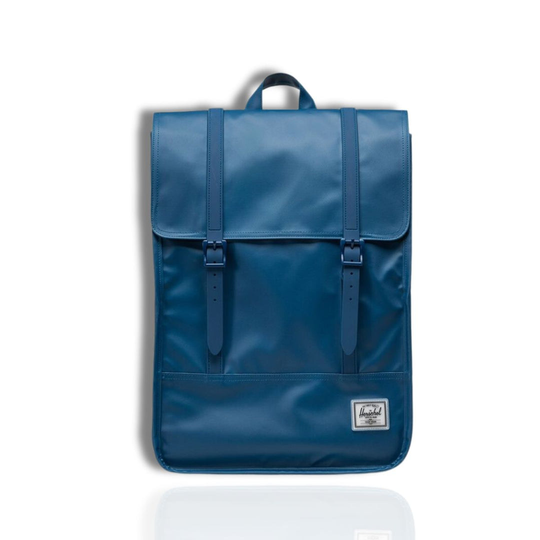 Voorkant Herschel Survey laptop rugzak petrol #kleur_petrol