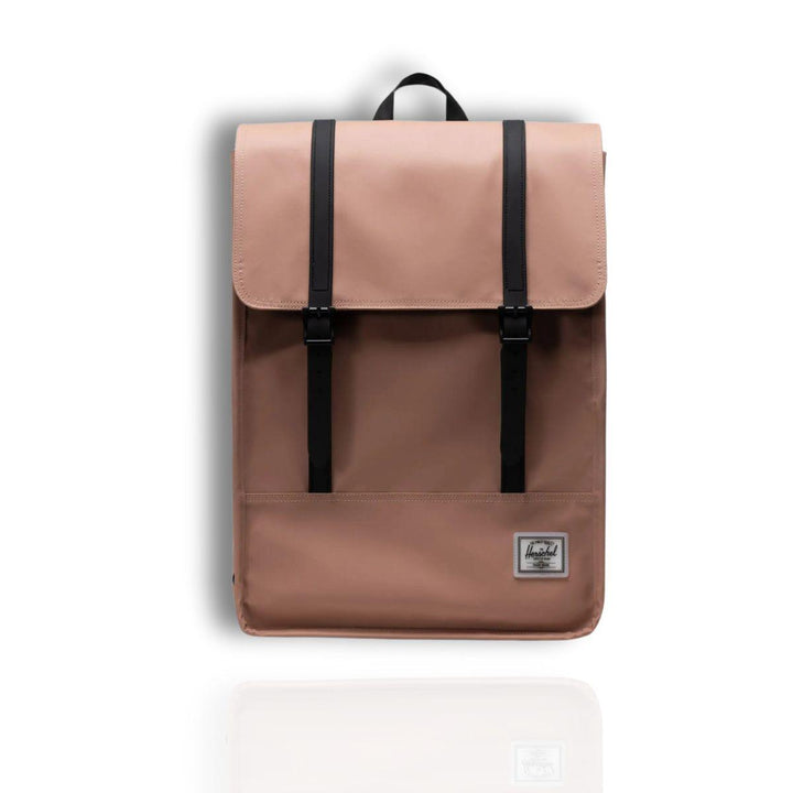 Voorkant Herschel survey laptop rugzak ash-rose #kleur_ash-rose