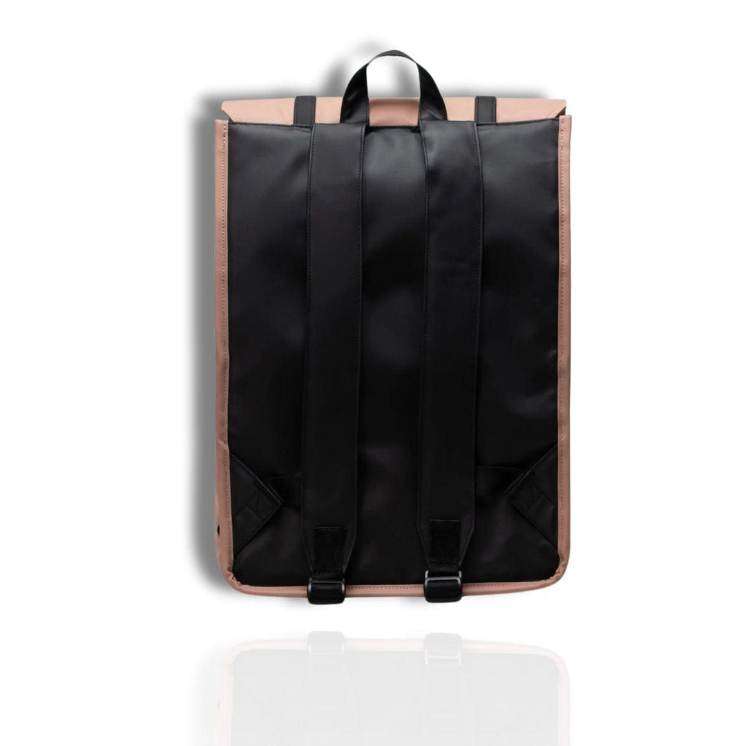 Achterkant Herschel survey laptop rugzak ash-rose #kleur_ash-rose