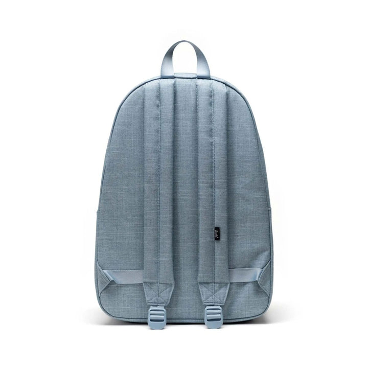 Achterkant van de Herschel Classic XL ash-blue #kleur_ash-blue
