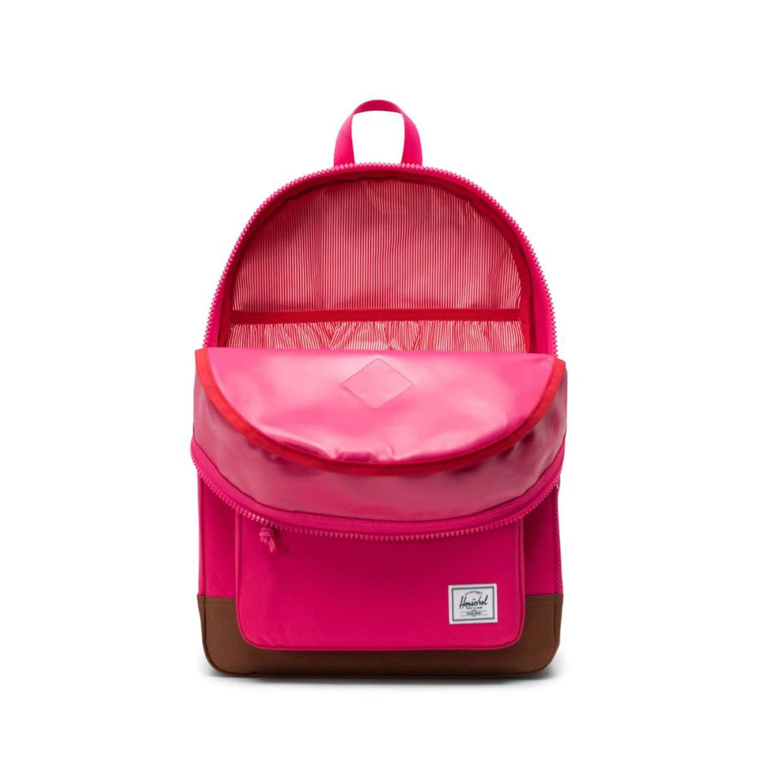 Binnenkant Herschel Heritage Backpack | Kids fuchsia #kleur_fuchsia