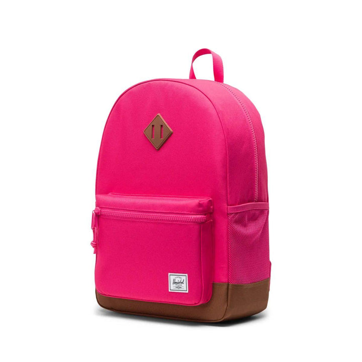 Voorzijde Herschel Heritage Backpack | Kids fuchsia #kleur_fuchsia