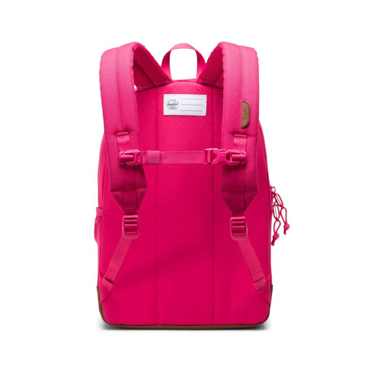 Achterkant Herschel Heritage Backpack | Kids fuchsia #kleur_fuchsia