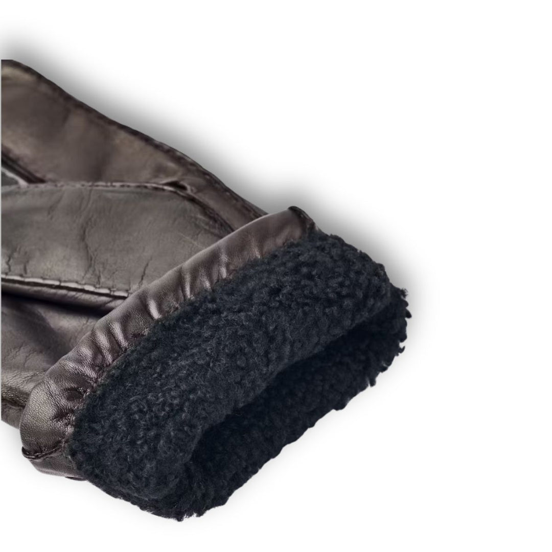 Hestra | George | Leren heren handschoen