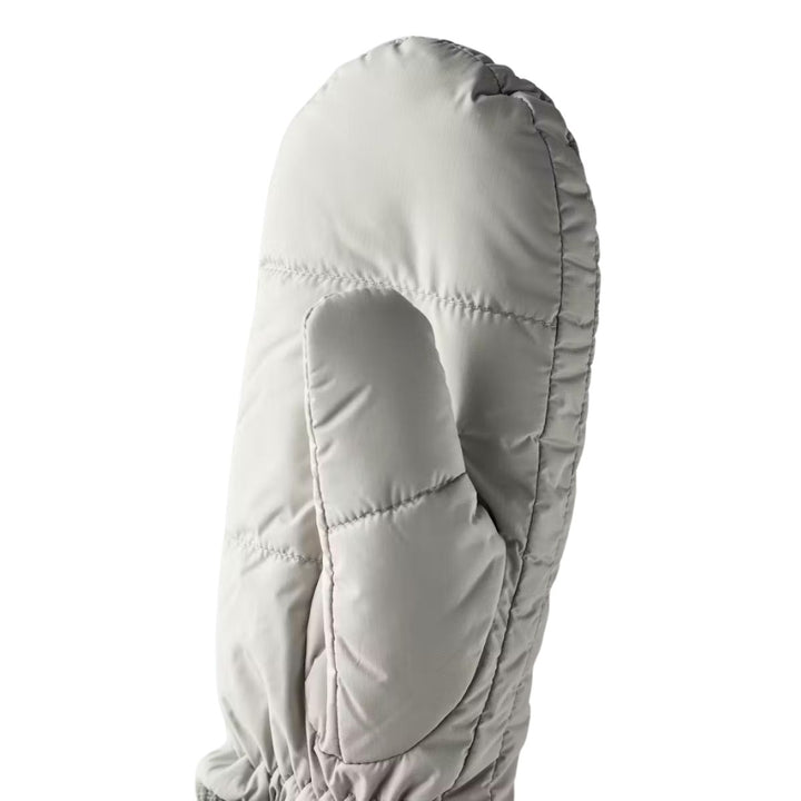 Details van het materiaal van de Hestra Otra Wanten beige #kleur_beige