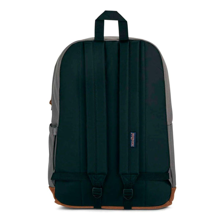 Achterkant  JanSport Right pack laptop rugzak donkergrijs #kleur_donkergrijs