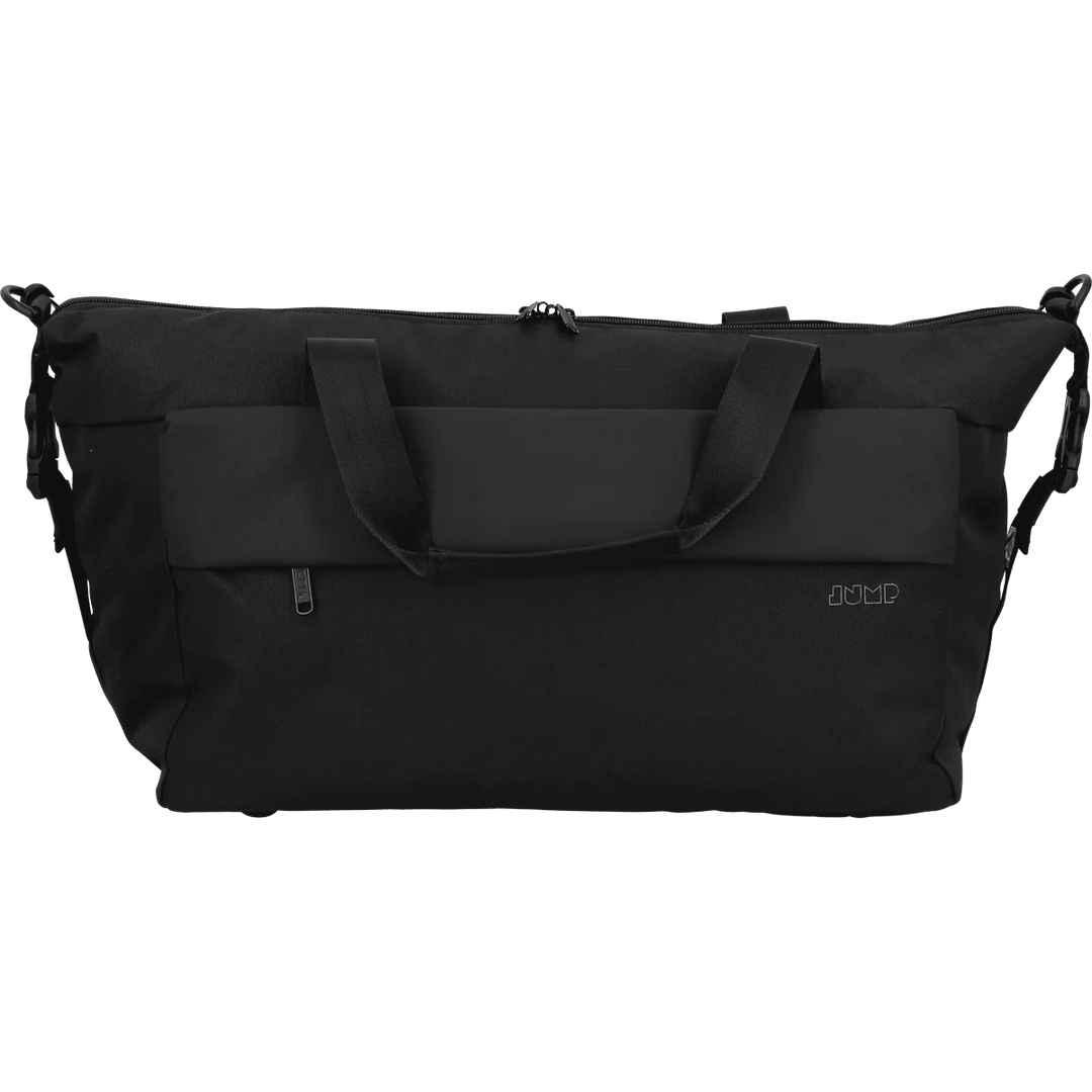 Voorkant van de Jump Dunaa weekendtas 45 zwart #kleur_zwart