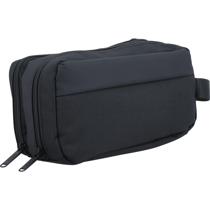 Voorzijde van de Jump Dunna compacte toilettas navy #kleur_navy