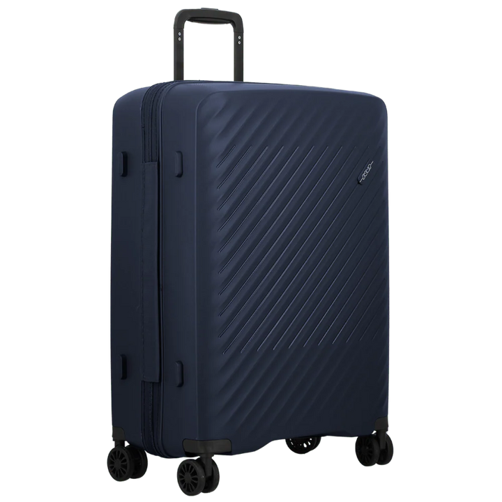 Voorzijde van de Jump Levante 65 koffer in het navy #kleur_navy