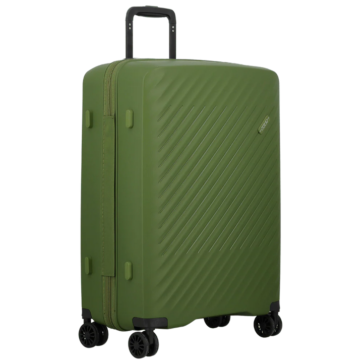 Voorzijde van de Jump Levante 65 koffer in het olijf #kleur_olijf