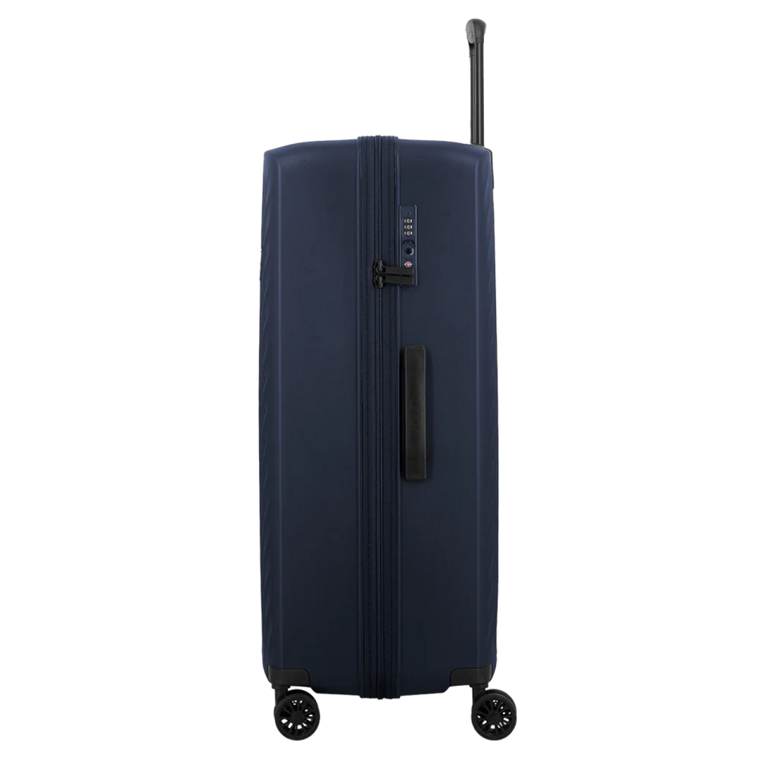 Zijkant met TSA slot van de Jump Paris evante 75 navy #kleur_navy