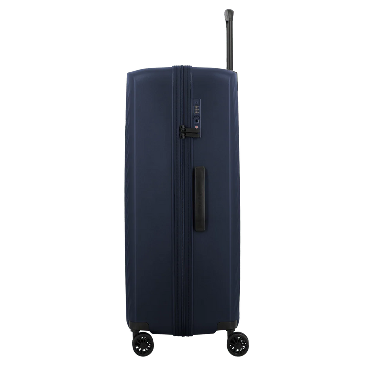 Zijkant met TSA slot van de Jump Paris evante 75 navy #kleur_navy