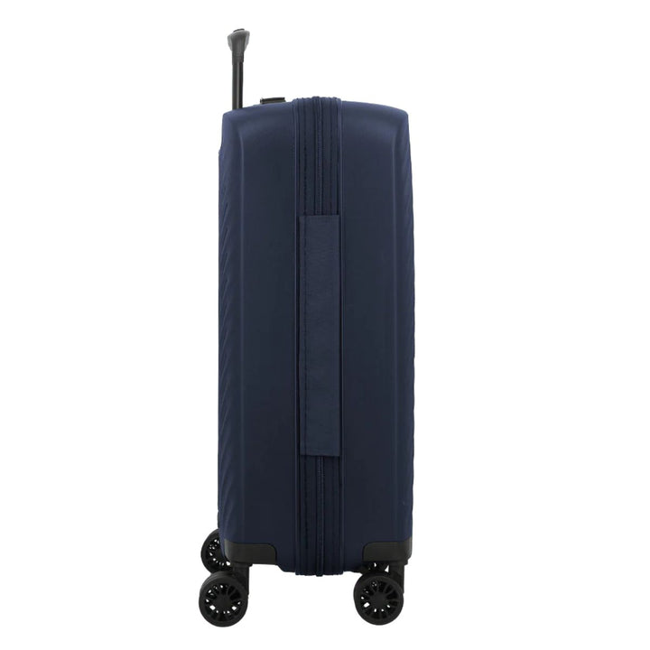 Zijkant van de Jump levante handbagage koffer navy #kleur_navy