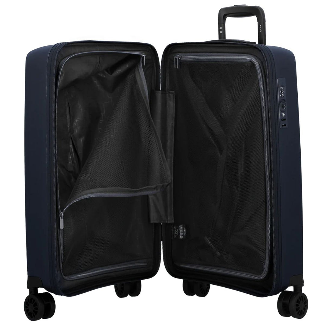 Binnenkant van de Jump levante handbagage koffer navy #kleur_navy