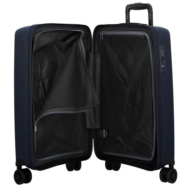 Binnenkant van de Jump levante handbagage koffer navy #kleur_navy