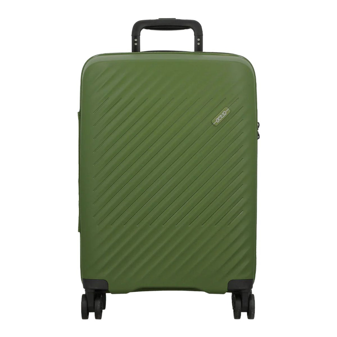 Voorkant van de Jump levante handbagage koffer olijf #kleur_olijf