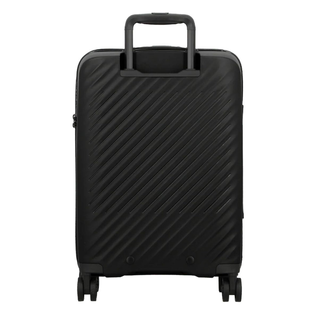Achterkant van de Jump levante handbagage koffer zwart #kleur_zwart