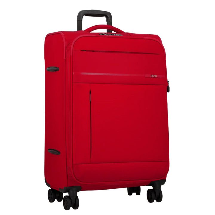 Voorzijde van de Jump Monthelys 67 middelmaat koffer rood #kleur_rood