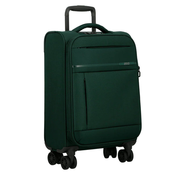 Voorzijde van de Jump Monthelys handbagage donkergroen #kleur_donkergroen