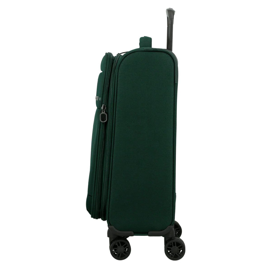 Zijkant van de Jump Monthelys handbagage donkergroen #kleur_donkergroen