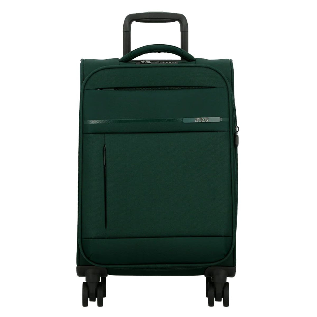 Voorkant van de Jump Monthelys handbagage donkergroen #kleur_donkergroen