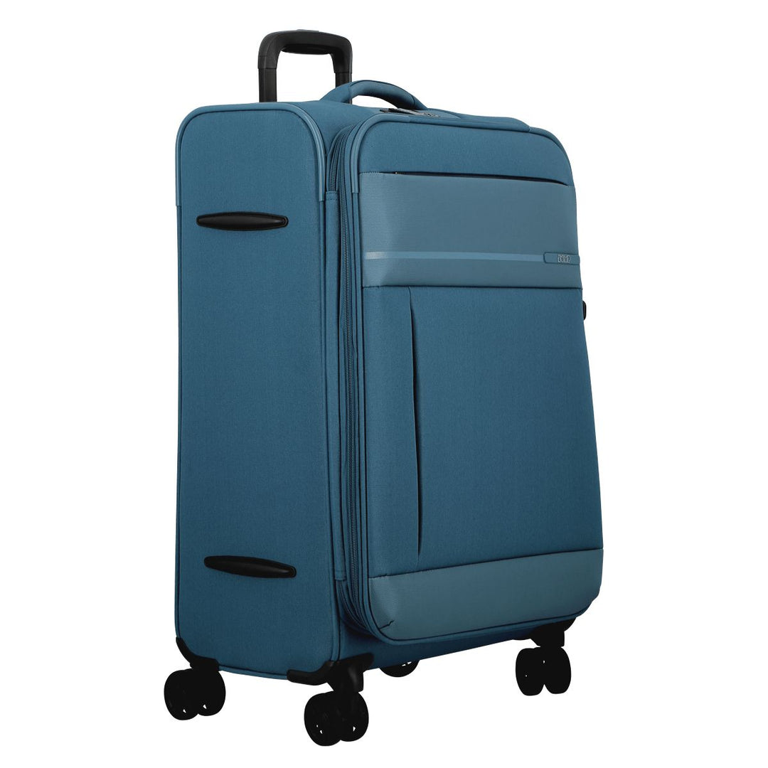 Voorzijde van de Jump Monthelys Ruime bagage koffer 67 petrol #kleur_petrol