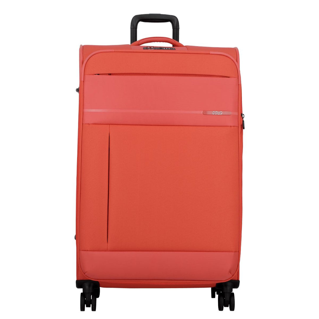 Voorkant van de Jump Monthelys Ruime bagage koffer 78 Koraal #kleur_koraal