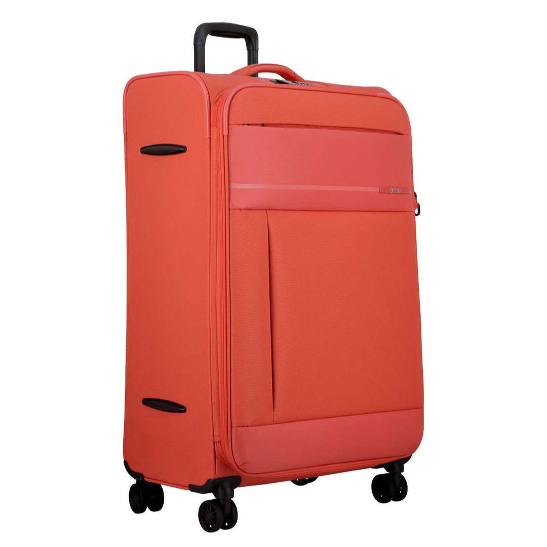 Voorzijde van de Jump Monthelys Ruime bagage koffer 78 Koraal #kleur_koraal