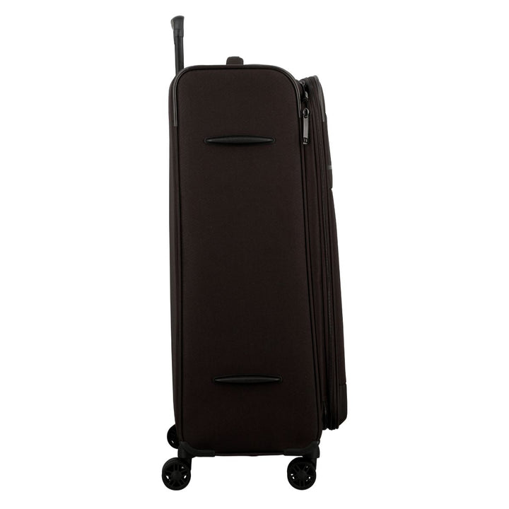 Zijkant van de Jump Monthelys Ruime bagage koffer 78 zwart #kleur_zwart