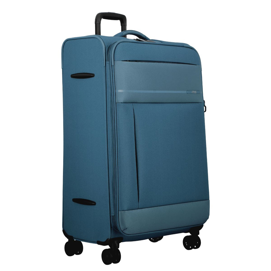 Voorzijde van de Jump Monthelys Ruime bagage koffer 78 petrol #kleur_petrol