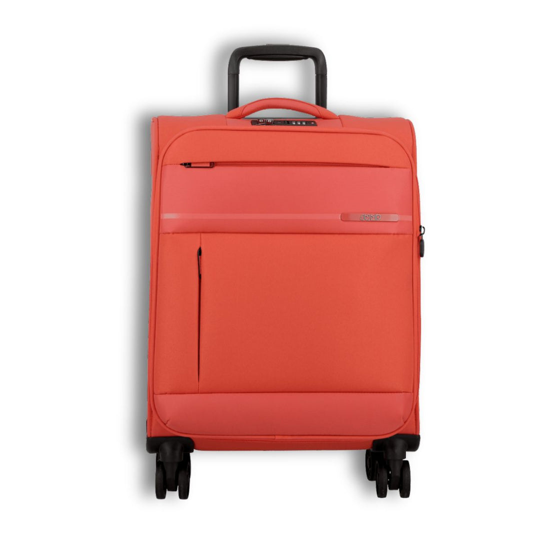 Voorkant van de Jump Monthelys S200 handbagage koffer koraal #kleur_koraal