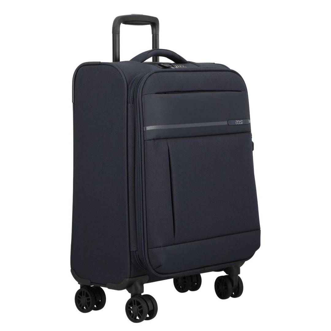 Voorzijde van de Jump Monthelys S200 handbagage koffer navy #kleur_navy