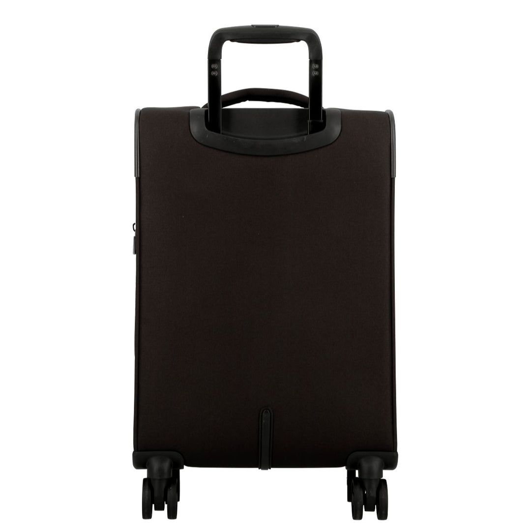 Achterkant van de Jump Monthelys S200 handbagage koffer zwart #kleur_zwart