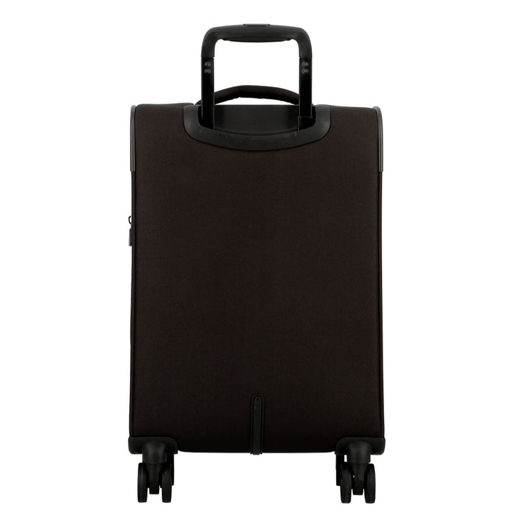 Achterkant van de Jump Monthelys S200 handbagage koffer zwart #kleur_zwart
