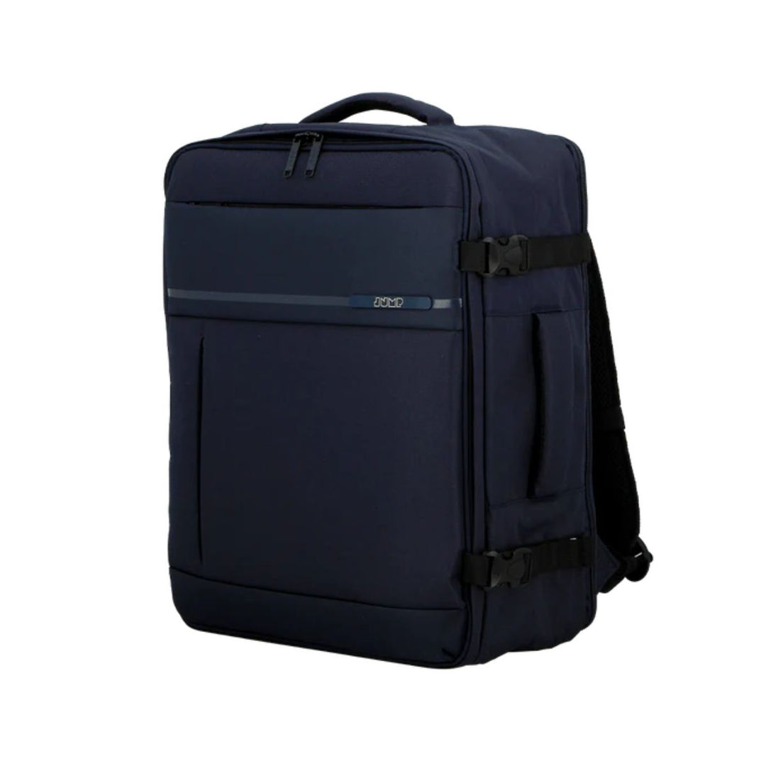 Voorzijde van de Jump paris Monthelys underseater m rugzak in het navy #kleur_navy