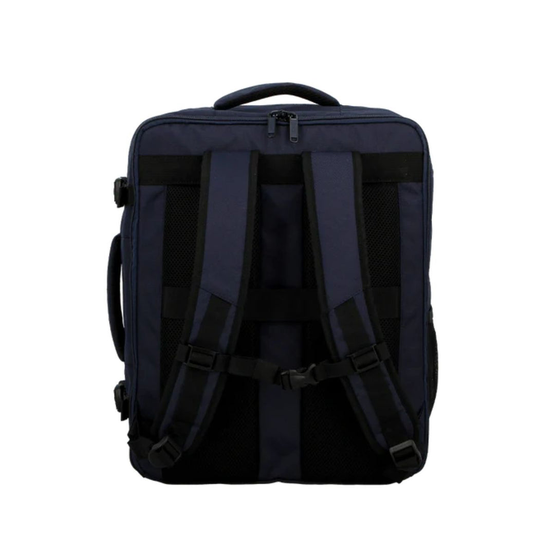 Achterkant van de Jump paris Monthelys underseater m rugzak in het navy #kleur_navy