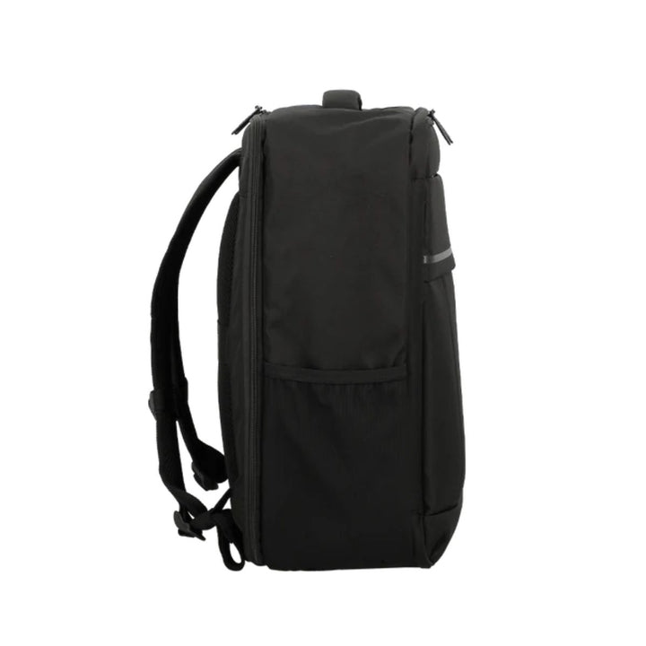 Zijkant van de Jump paris Monthelys underseater m rugzak in het zwart #kleur_zwart