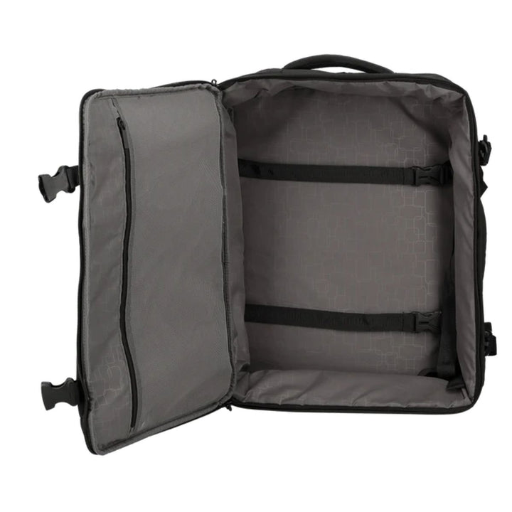 Binnenkant van de Jump paris Monthelys underseater m rugzak in het zwart #kleur_zwart
